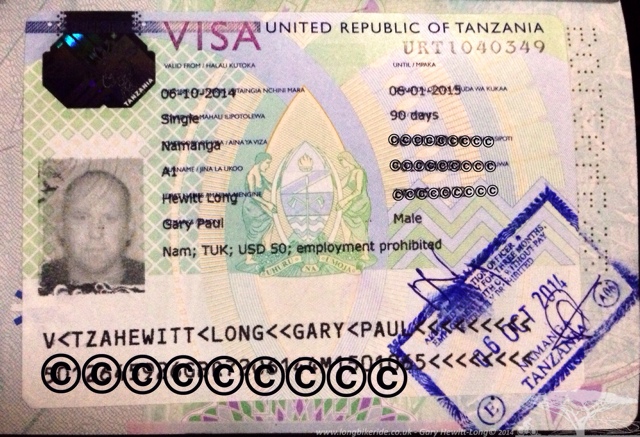Tanzanian visa $50
