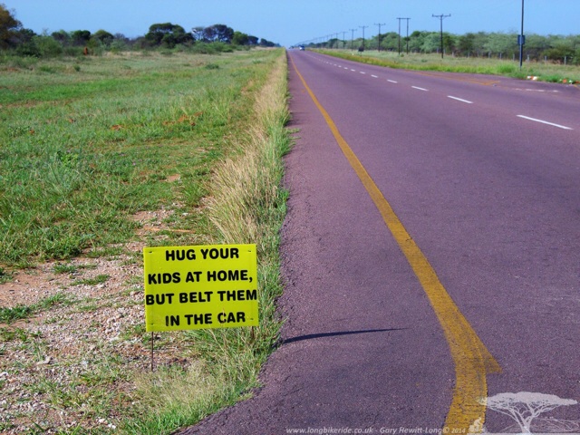 Great safety signs in Botswana