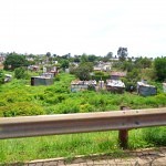 Unplanned housing in Soweto