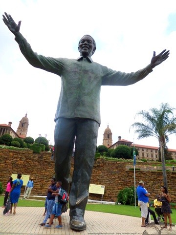 Mandela Statue in Pretoria