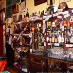 The bar at the Radium Beer Hall