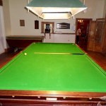 Old Snooker Table at the Bedford Club, South Africa