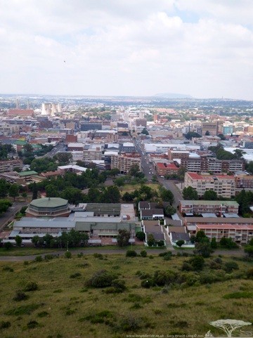 View of Bloemfontein from Naval Hill