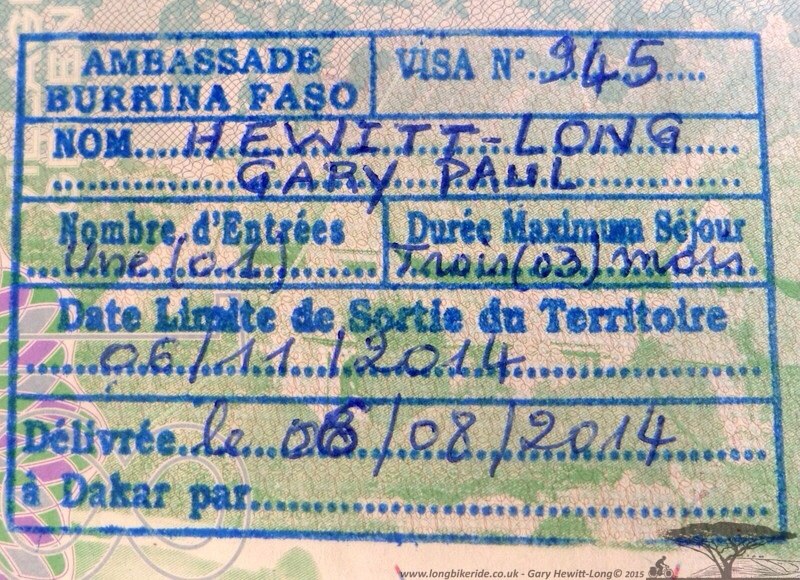 Burkina Faso Visa